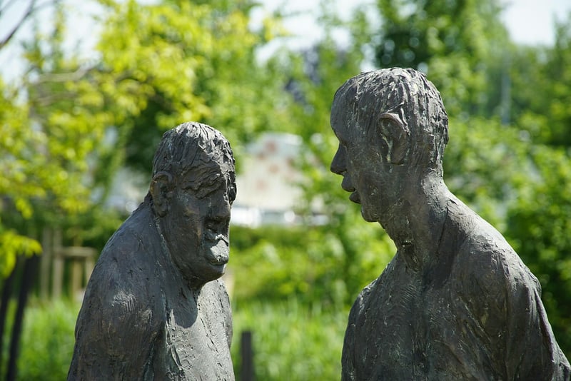 Women gossiping